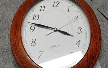 It's About 'time'.. Easy Clock Makeover