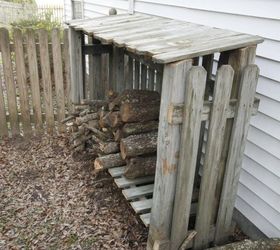 how to build a wood shed from old fence