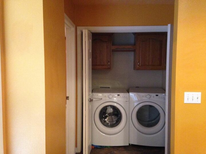 q how can i update this laundry room for under 100