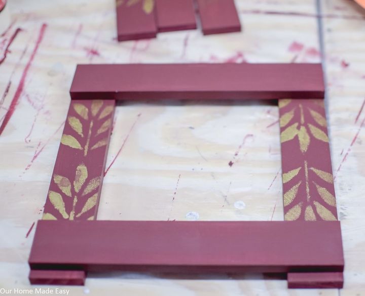 diy simple wood picture frame
