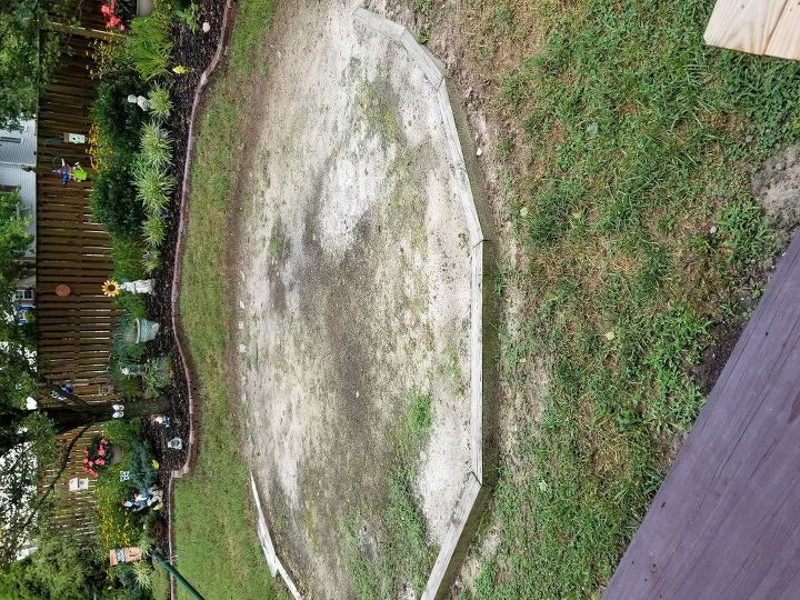 q i have 15ft spot in yard from pool to change
