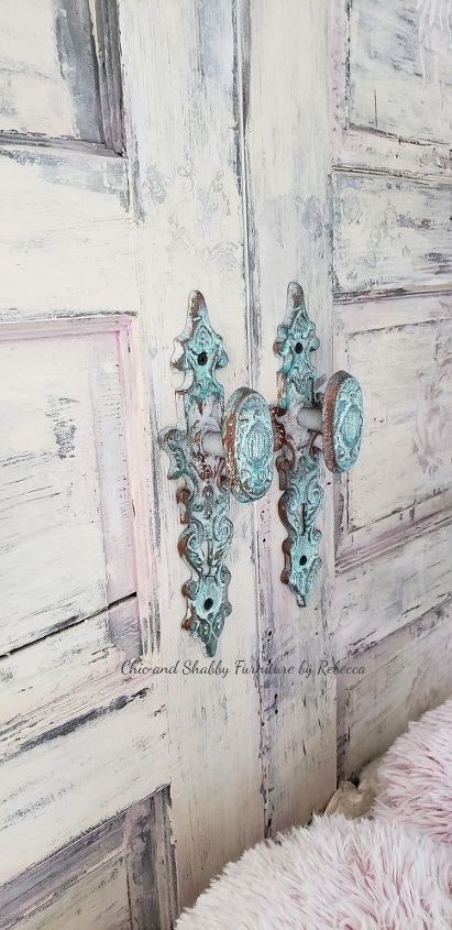 diy farmhouse style barn door headboard