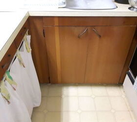 q how can i revamp a vintage kitchen countertop and cupboards