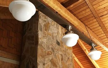 DIY Rustic Industrial Farmhouse Light Fixture
