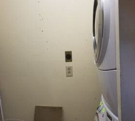 i have a tiny laundry room hot water heater space work around