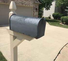 how do i spray paint my mailbox