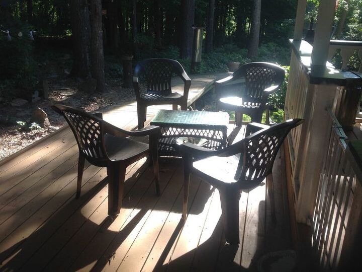 q a small outside coffee table firepit