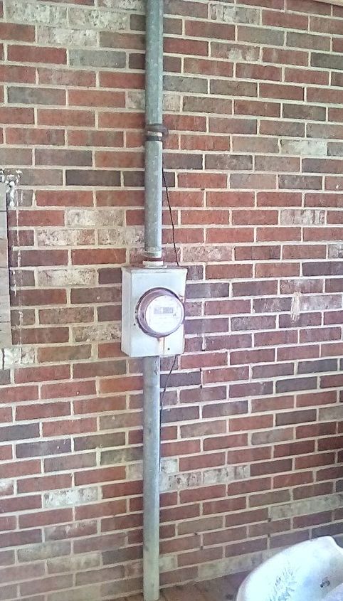 how can i cover hide this electric meter