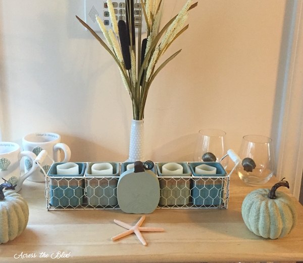 16 brilliant wire basket hacks everyone s doing right now, Coordinate A Coastal Theme For Your Table