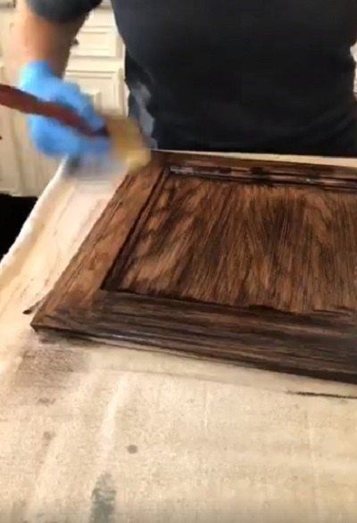 outdated to outstanding golden oak cabinets