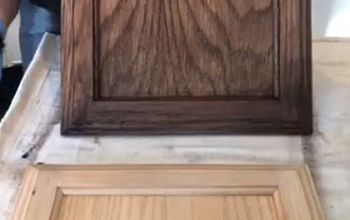Outdated To Outstanding Golden Oak Cabinets