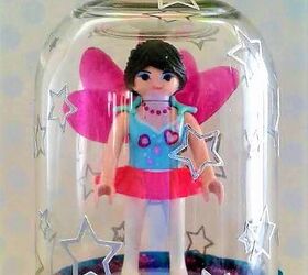playmobil fairy led table lamp in glittering globe and stars