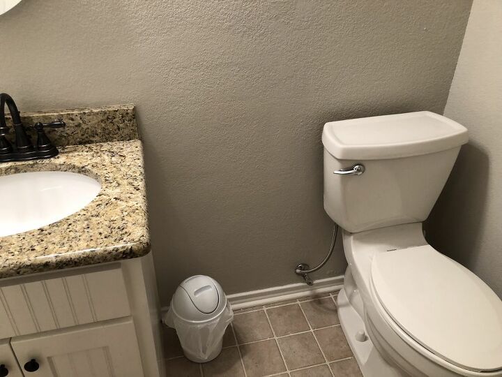 what should i do with this space between the toilet and vanity