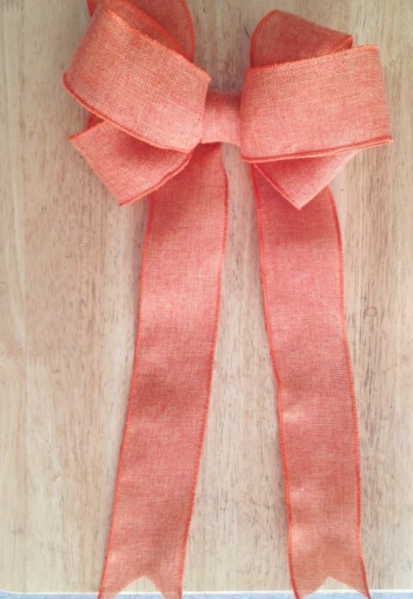 How To Make A Simple Wired Ribbon Bow For Wreaths Hometalk how-to-make-a-simple-wired-ribbon-bow-for-wreaths-hometalk