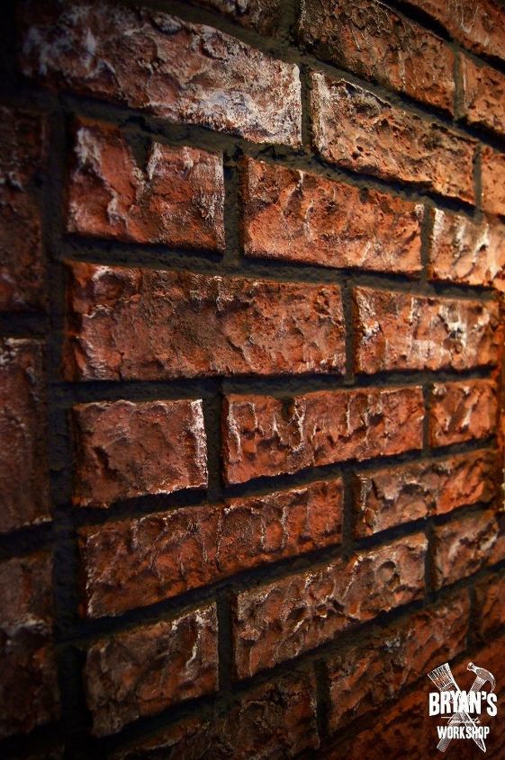 paper clay brick wall