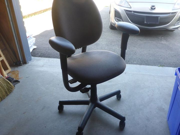 curb side office chair re purposed