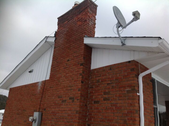 q how do i repair the top of my chimney