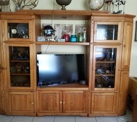 i need to update this wall unit help any ideas