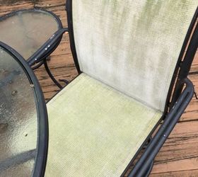 how can i clean mesh patio dining chairs