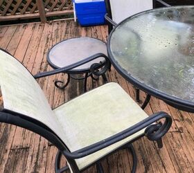 cmo puedo limpiar las sillas de comedor de malla del patio