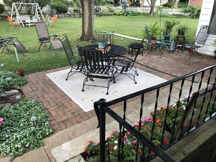 How Do I Reset My Patio Pavers For Better Drainage Hometalk - Does My Patio Need Drainage How Do I Reset My Patio Pavers For Better Drainage Hometalk - Does My Patio Need Drainage