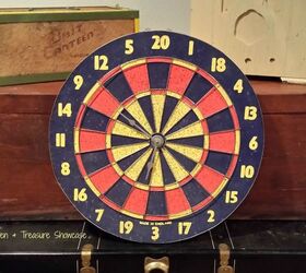 22 diy wall clocks you ll love, Repurposed Dart Board Clock