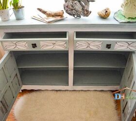 old dresser makeover turns into great piece of furniture
