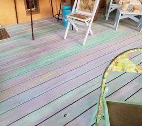 deck makeover mermaid style
