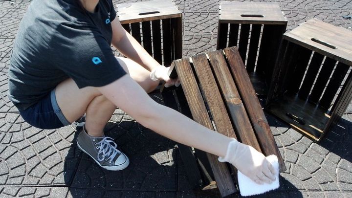 how to make a crate desk