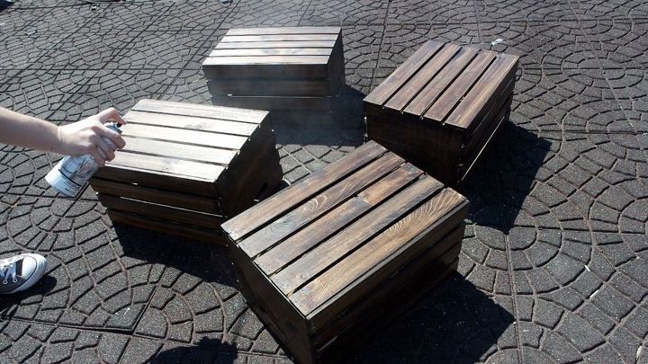 how to make a crate desk