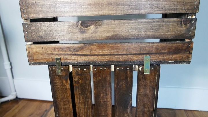 how to make a crate desk