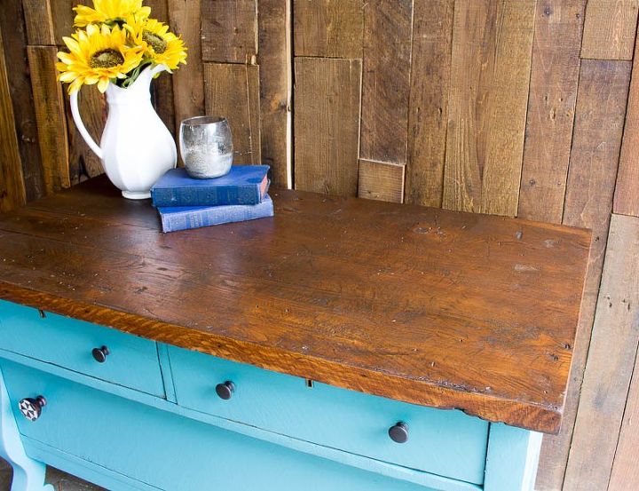 furniture repair a pretty aqua chest with polka dot drawers