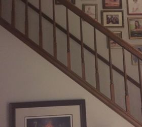 How do I change wood en spindles to iron balusters and replace the e