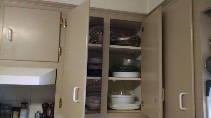 q how do i refurbish my old cabinets inexpensively