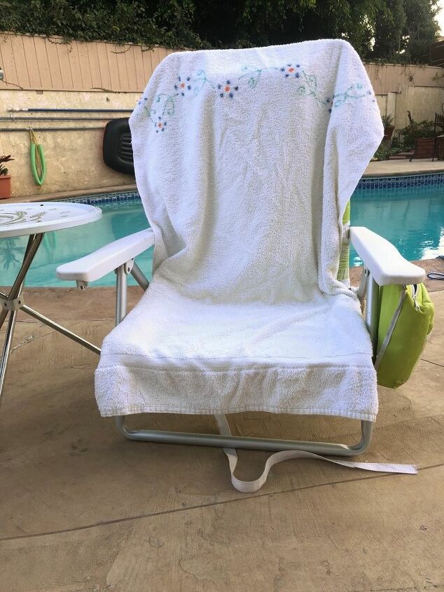 beach pool chair towel covers