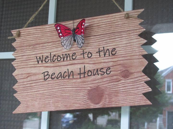 how to make a rustic wood sign without wood