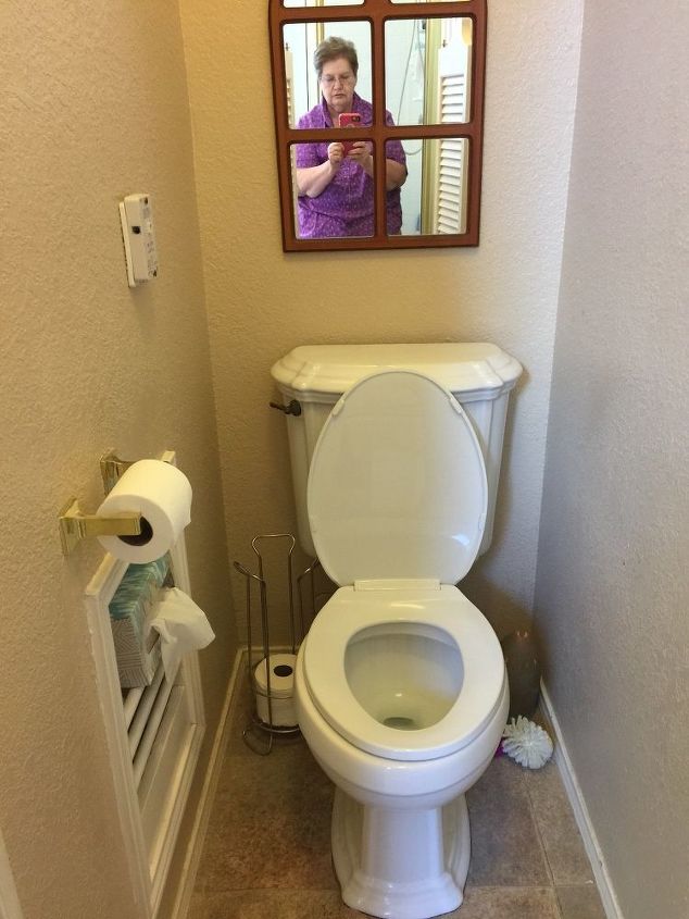 replace a broken toilet flapper, Toilet running after flush