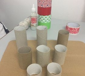 makeup organizer with toilet paper rolls