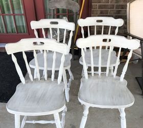 how to paint chairs the easiest way