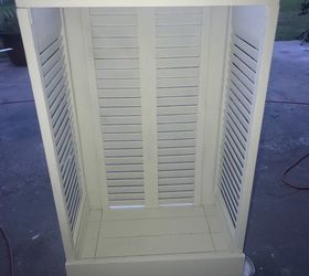 shutter cabinet build