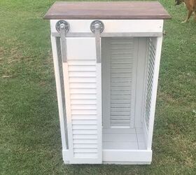 shutter cabinet build