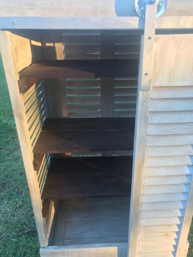 shutter cabinet build