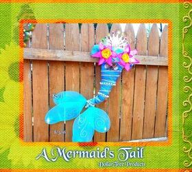 diy dollar tree witch hat into a mermaid wreath