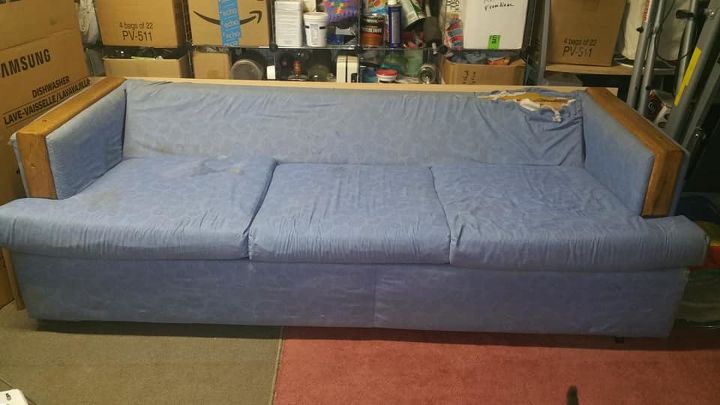 Sofa Bed Redo Hometalk, Can You Reupholster A Sofa Bed