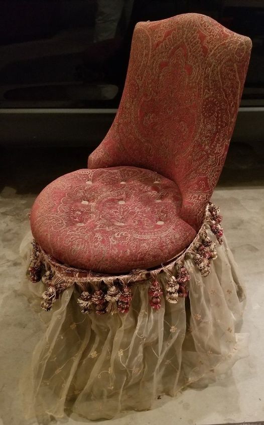 Inspired By Old Hollywood Vanity Chair Hometalk Inspired By Old Hollywood Vanity Chair