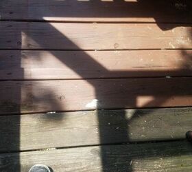 q what is an easy cheaper way to clean or restore my deck