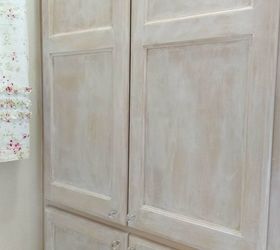 How to Whitewash Cabinets and Doors