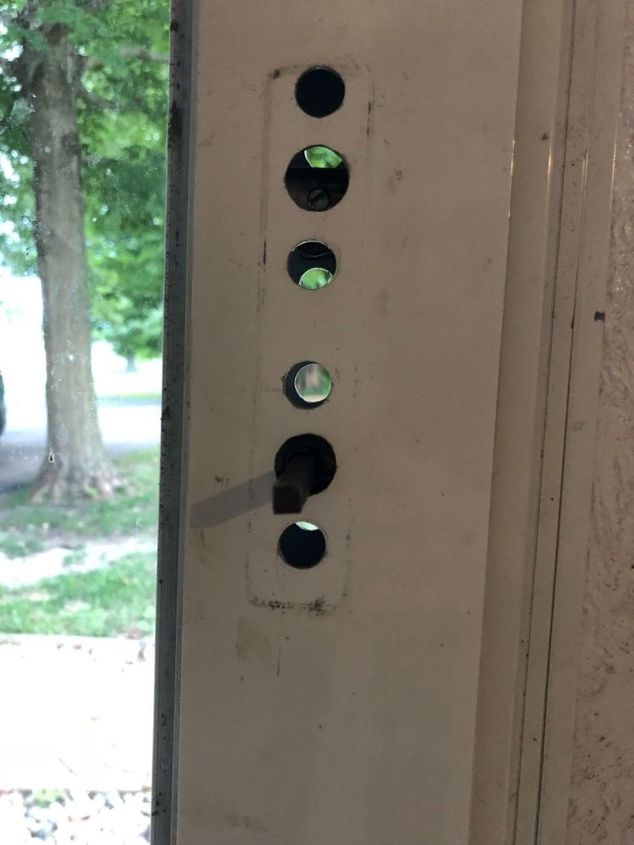help with replacement storm door handle