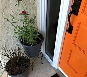 front door makeover from drab to fab