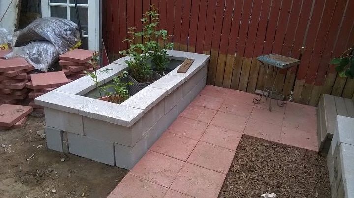 Cinder Block Planter Hometalk